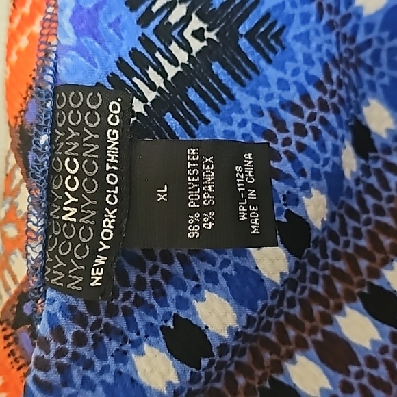 NYCC Multi-Boho Skirt, XL - Picture 3 of 3